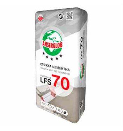 Стяжка пола Ансерглоб LFS 70, 25кг