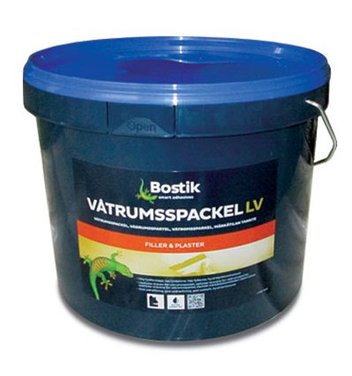 Финишная шпаклёвка Бостик Vatrumsspackel LV для влажных помещений, 10л/11кг