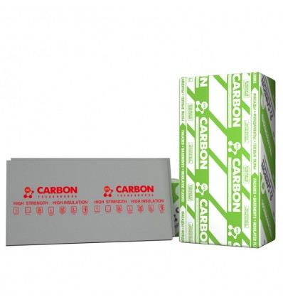 CARBON экструдированный пенополистирол Карбон пл.35кг/м3 1180х580х100мм
