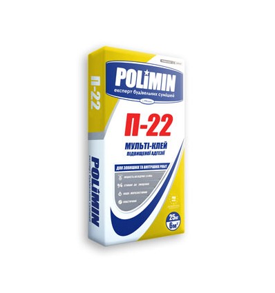 ПОЛИМИН клей для гранита Polimin П-22, 25 кг