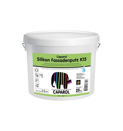 Штукатурка декоративная Silikon-Fassadenputz K15 Wei?,25кг