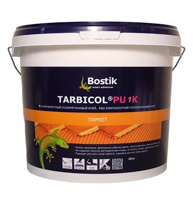 Клей полиуретановый Bostik TARBICOL PU 1K для всех видов паркета, 21кг