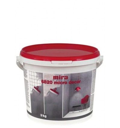 Микроцемент Мира 6820 micro decor декоративная штукатурка для стен, 3кг