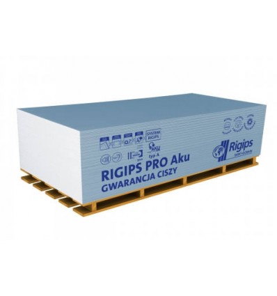 Акустический гипсокартон RIGIPS PRO Aku 12,5мм 1,2х2м Ригипс