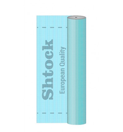 Стеклосетка Шток (Shtock) яч. 3,8х3,6мм, пл. 160 г/м2 голубая, 55м2