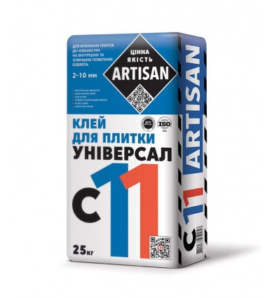 Артисан клей для керамической плитки Artisan С-11, 25 кг