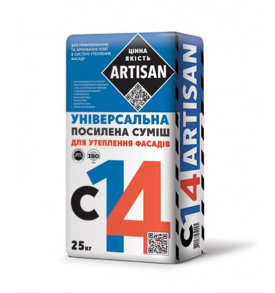 АРТИСАН клей для минеральных плит Artisan С-14, 25 кг