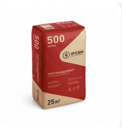 Цемент IFCEM ПЦ ІІ/А-В-500Р-Н Івано-Франківськ, 25кг оригінал