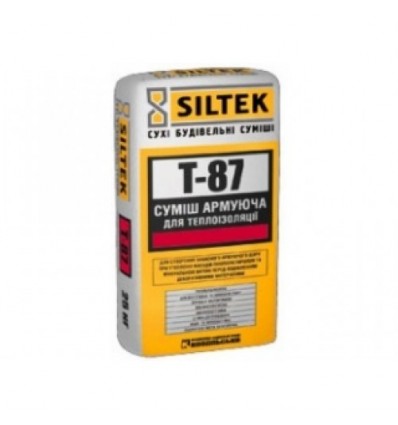 СИЛТЕК армирующий клей для ППС и МВ Siltek T-87, 25 кг