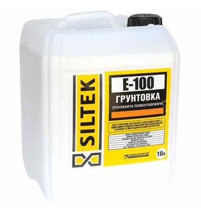 Грунтовка Силтек Е-100 плёнкообразующая, 10л